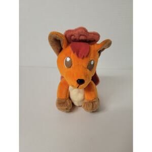 Vintage Applause Pokémon Vulpix Plush Stuffed Animal Toy 6" Tall
